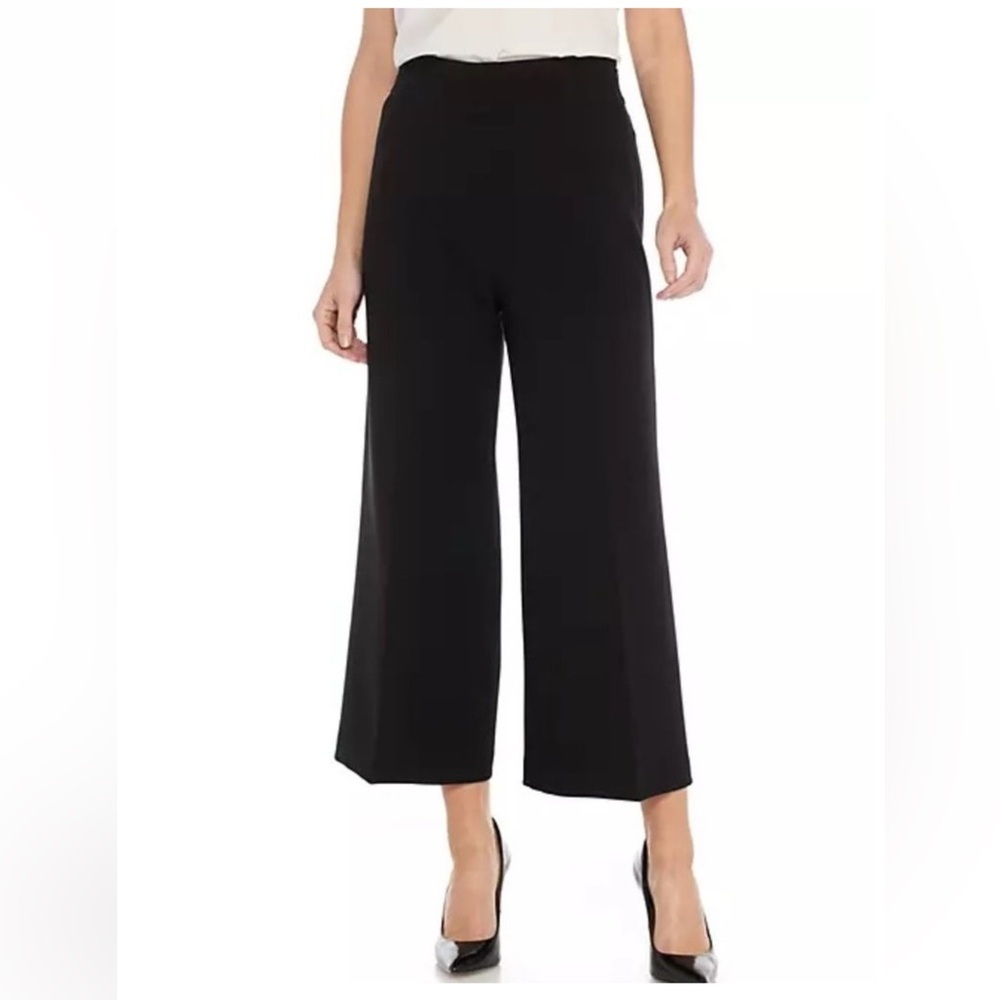 Nine West Black Wide-Leg Women's Pants